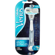 3 PACK OF Gillette Venus Platinum Extra Smooth Women's Razor + 2 Blades