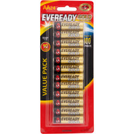 3 PACK OF Eveready Gold Aa Batteries 24 pack