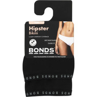 3 PACK OF Bonds Ladies Hipster Bikini Size 8 Assorted 2 pack