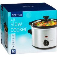 3 PACK OF Adesso Appliance Slow Cooker 1.5l