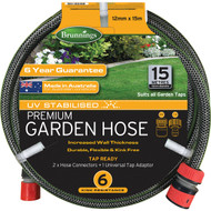 3 PACK OF Brunnings Premium Garden Hose 15m