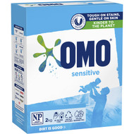 3 PACK OF Omo Sensitive Laundry Detergent Powder Front & Top Loader 2kg