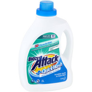 3 PACK OF Biozet Laundry Liquid Attack Plus Quick Wash 2l