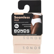 3 PACK OF Bonds Midi Comfytails Size 12 2pk
