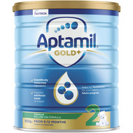 3 PACK OF Aptamil Gold+ Follow-on Baby Formula Stage 2 6-12 Months 900g