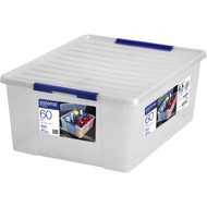 3 PACK OF Sistema Storage With Lid 60l