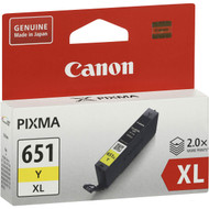 3 PACK OF Canon Printer Ink Cli651x Yellow