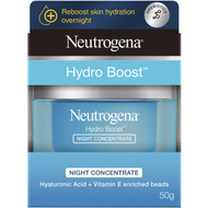 3 PACK OF Neutrogena Hydro Boost Night Concentrate 50g