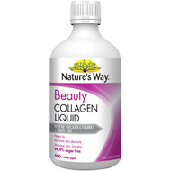 3 PACK OF Nature's Way Beauty Collagen Liquid Apple Flavoured 500ml