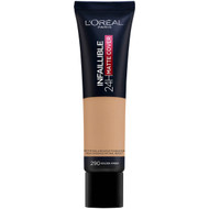 3 PACK OF L'oreal Infallible Matte Foundation 290 Golden Amber 30ml