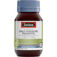 3 PACK OF Swisse Ultiboost Daily Digestive Probiotic 30 tablets