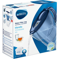 3 PACK OF Brita Marella Blue Filter Jug 2.4l