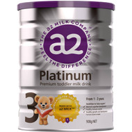 3 PACK OF A2 Platinum Toddler Formula Stage 3 1-3yrs 900g
