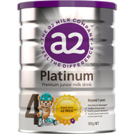 3 PACK OF A2 Platinum Premium Junior Milk Drink Stage 4 From 3 Years+ 900g