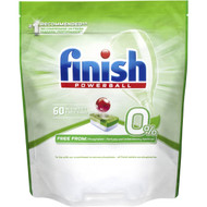 Finish 0% Dishwasher Tablets 60 pack