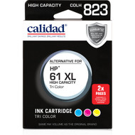 3 PACK OF Calidad Hp Printer Ink 61 Xl Tri-colour