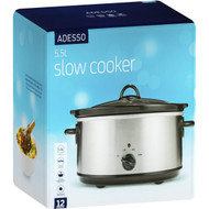 3 PACK OF Adesso Slow Cooker 5.5l