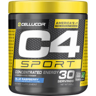 3 PACK OF Cellucor C4 Sport Powder Blue Raspberry 285g