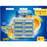 Gillette Fusion Proglide Power Shaving Blade Refill 8 pack