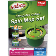 Sabco Complete Clean Spin Mop Set