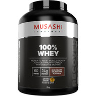 Musashi 100% Whey Choc Milkshake Powder 2kg