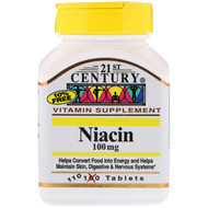 <img alt="21st Century, Niacin, 100 mg, 110 Tablets" title="21st Century, Niacin, 100 mg, 110 Tablets,740985213643"