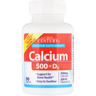 <img alt="21st Century, Calcium 500 + D3, 90 Tablets" title="21st Century, Calcium 500 + D3, 90 Tablets,740985275160"