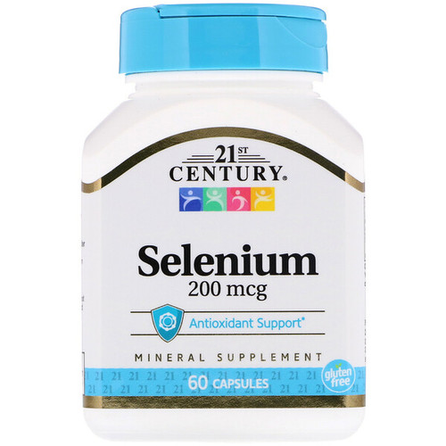 <img alt="21st Century, Selenium, 200 mcg, 60 Capsules" title="21st Century, Selenium, 200 mcg, 60 Capsules,740985211540"