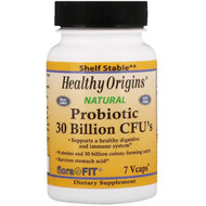 Healthy Origins, Probiotics 30 Billion CFUs, 7 Vcaps
