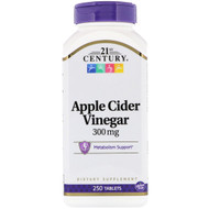 <img alt="21st Century, Apple Cider Vinegar, 300 mg, 250 Tablets" title="21st Century, Apple Cider Vinegar, 300 mg, 250 Tablets,740985228487"