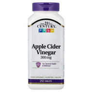 <img alt="21st Century, Apple Cider Vinegar, 300 mg, 250 Tablets" title="21st Century, Apple Cider Vinegar, 300 mg, 250 Tablets,740985228487"