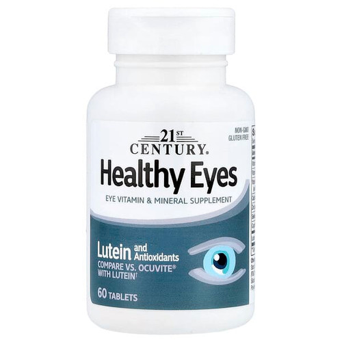 <img alt="21st Century, Healthy Eyes, Lutein and Antioxidants, 60 Tablets" title="21st Century, Healthy Eyes, Lutein and Antioxidants, 60 Tablets,740985274521"
