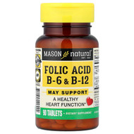 <img alt="Mason Natural, Folic Acid B6 & B12, 90 Tablets" title="Mason Natural, Folic Acid B6 & B12, 90 Tablets,311845116994"