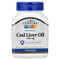 <img alt="21st Century, Norwegian Cod Liver Oil, 400 mg, 110 Softgels" title="21st Century, Norwegian Cod Liver Oil, 400 mg, 110 Softgels,740985211687"