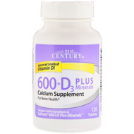 <img alt="21st Century, 600+D3 Plus Minerals, 120 Tablets" title="21st Century, 600+D3 Plus Minerals, 120 Tablets,740985274989"
