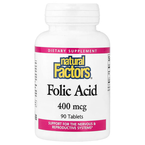 <img alt="Natural Factors, Folic Acid, 90 Tablets" title="Natural Factors, Folic Acid, 90 Tablets,068958012728"