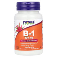 <img alt="NOW Foods, B-1, 100 mg, 100 Tablets" title="NOW Foods, B-1, 100 mg, 100 Tablets,733739004468"