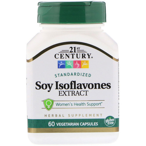 <img alt="21st Century, Soy Isoflavones Extract, Standardized, 60 Vegetarian Capsules" title="21st Century, Soy Isoflavones Extract, Standardized, 60 Vegetarian Capsules,740985223062"