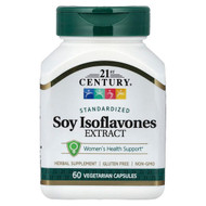 <img alt="21st Century, Soy Isoflavones Extract, Standardized, 60 Vegetarian Capsules (50 mg per Capsules)" title="21st Century, Soy Isoflavones Extract, Standardized, 60 Vegetarian Capsules (50 mg per Capsules),740985223062"