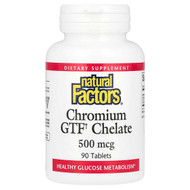 <img alt="Natural Factors, Chromium GTF Chelate, 500 mcg, 90 Tablets" title="Natural Factors, Chromium GTF Chelate, 500 mcg, 90 Tablets,068958016306"