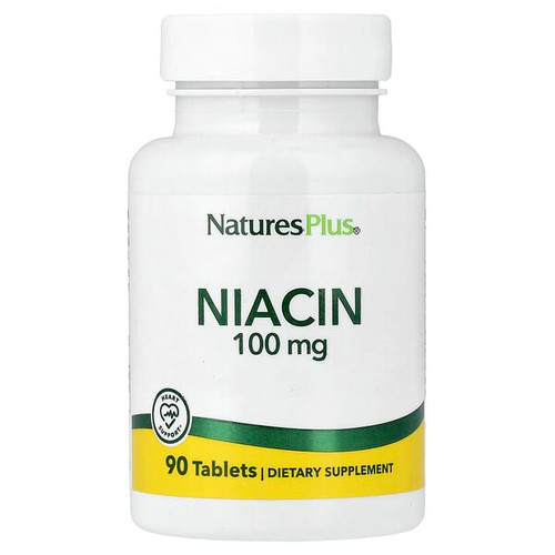 <img alt="NaturesPlus, Niacin, 100 mg, 90 Tablets" title="NaturesPlus, Niacin, 100 mg, 90 Tablets,097467018501"