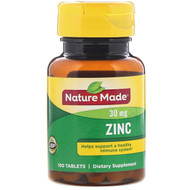 <img alt="Nature Made, Zinc, 30 mg, 100 Tablets" title="Nature Made, Zinc, 30 mg, 100 Tablets,031604012779"
