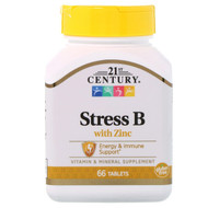 <img alt="21st Century, Stress B, with Zinc, 66 Tablets" title="21st Century, Stress B, with Zinc, 66 Tablets,740985223314"