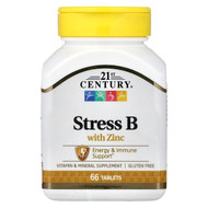 <img alt="21st Century, Stress B with Zinc, 66 Tablets" title="21st Century, Stress B with Zinc, 66 Tablets,740985223314"