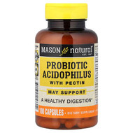<img alt="Mason Natural, Probiotic Acidophilus with Pectin, 100 Capsules" title="Mason Natural, Probiotic Acidophilus with Pectin, 100 Capsules,311845053312"