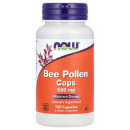 <img alt="NOW Foods, Bee Pollen Caps, 500 mg, 100 Capsules" title="NOW Foods, Bee Pollen Caps, 500 mg, 100 Capsules,733739025203"