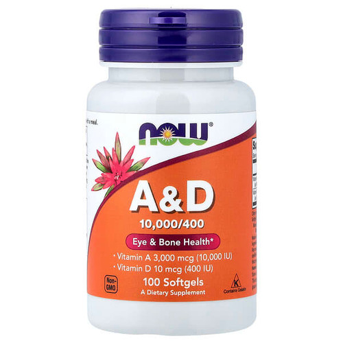 <img alt="NOW Foods, Vitamin A&D, 100 Softgels" title="NOW Foods, Vitamin A&D, 100 Softgels,733739003508"