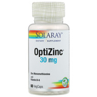 <img alt="Solaray, OptiZinc, 30 mg, 60 Veggie Caps" title="Solaray, OptiZinc, 30 mg, 60 Veggie Caps,076280047073"