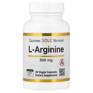 <img alt="California Gold Nutrition, L-Arginine, 500 mg , 60 Veggie Capsules" title="California Gold Nutrition, L-Arginine, 500 mg , 60 Veggie Capsules,898220011261"