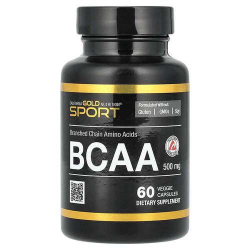 <img alt="California Gold Nutrition, BCAA, AjiPure Branched Chain Amino Acids 2-1-1 with L-Leucine, L-Isoleucine, and L-Valine, 500 mg, 60 Veggie Capsules" title="California Gold Nutrition, BCAA, AjiPure Branched Chain Amino Acids 2-1-1 with L-Leucine, L-Isoleucine, and L-Valine, 500 mg, 60 Veggie Capsules,898220011278"